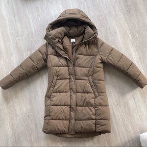 Cappuccino Brown H&M Puffer Coat